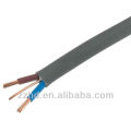 Cables de alimentación para cableado fijo con cables de cobre sólido de aislamiento de PVC y funda plana